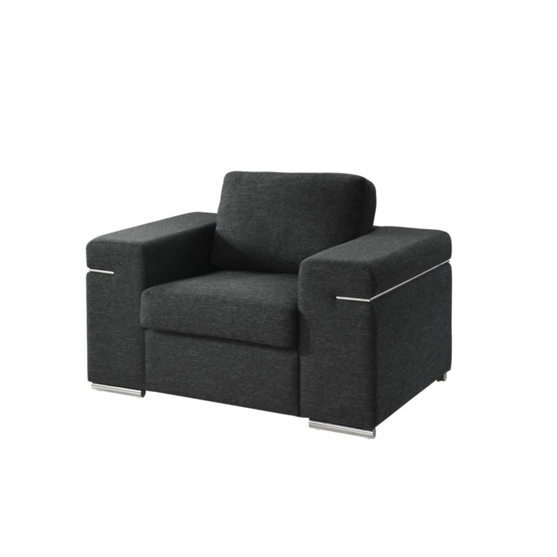 Fauteuil Giuliana, Black Linen