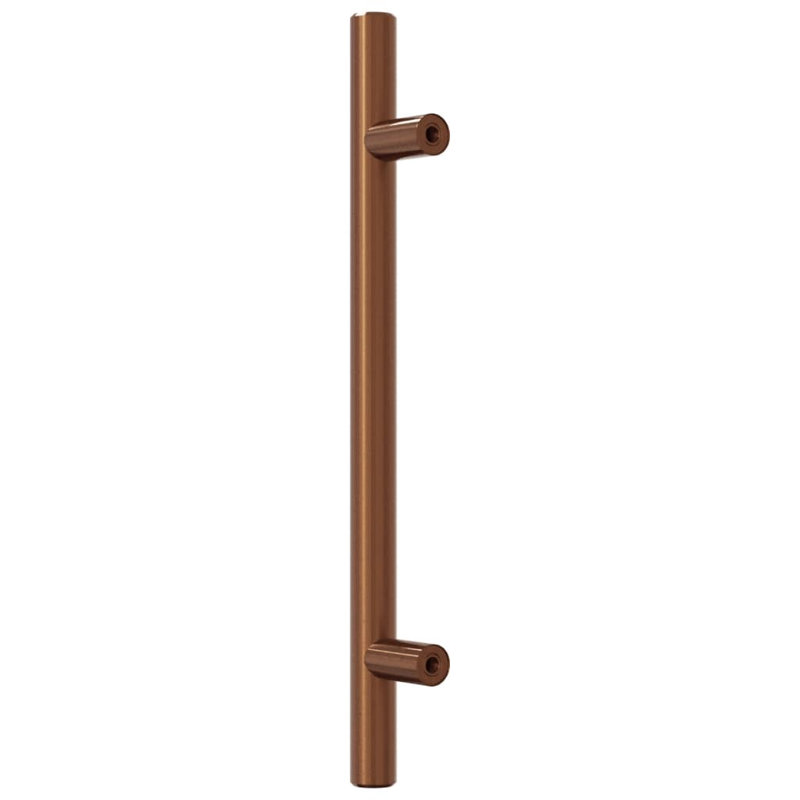 Metro Lane Cabinet Handles 10 Pcs Black 64 Mm Stainless Steel, 128mm, Bronze