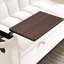 Lit moderne en velours pliable, 31 avec table d'appoint réglable, sac de rangement, coussin, beige pour le dos de la maison, le salon et la chambre à coucher