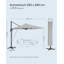 Cabriano Rectangular Market Parasol-274262474-274262473