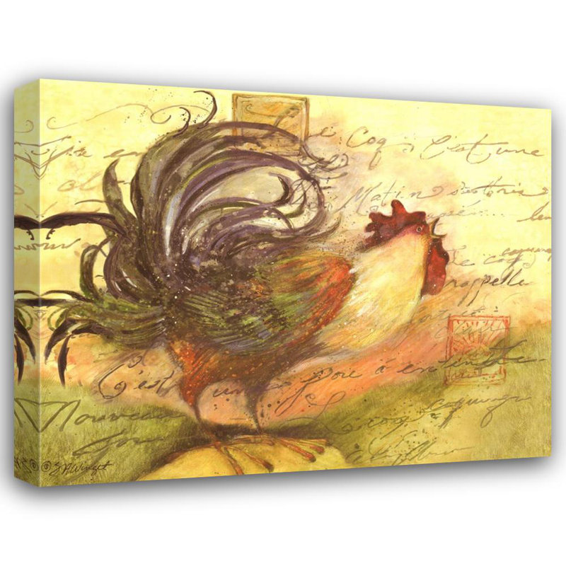 Le Rooster III, H 19 po x l 24 po