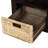 Storage Bench With 3 Drawers And 3 Rattan Baskets, Shoe Bench-1670876104