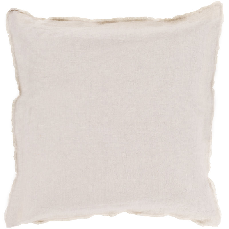 Throw Pillow, 18"H x 18"W, Down, Bright Blue-Light Gray