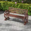 Banc d'extérieur en bois Millwood Pines