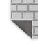 Tapis noir/gris à motifs North Brookfield-1833617400