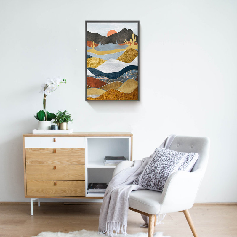 Nature, art mural, reproduction d'art sur toile, Noir, H 16 po x l 24 po x P 1,6 po