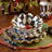 Courtly Check® Ceramic Fluted Dessert Plate