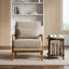 Chaise longue en bois-121647937