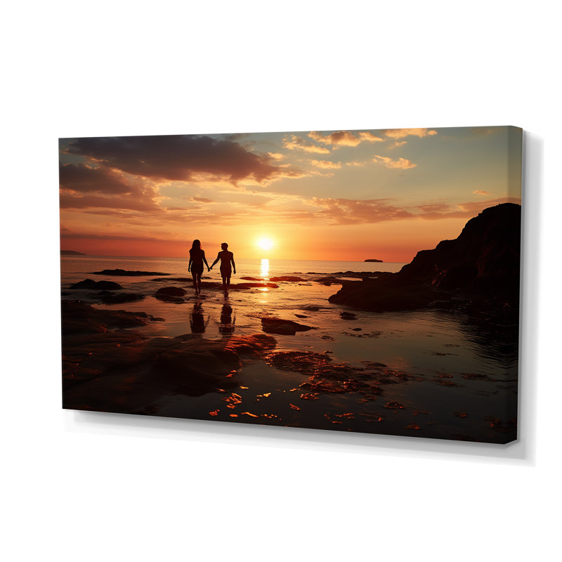 Beach Photo Sunset Serenade X - Décoration murale plage