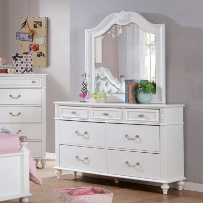 Commode double 7 tiroirs avec miroir Labomber
