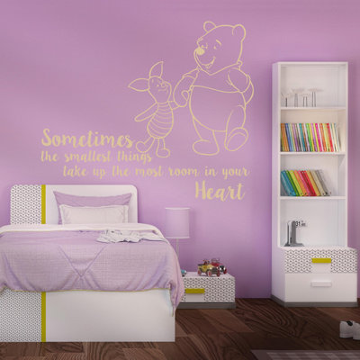 Décalcomanie murale winnie classic the pooh chambres