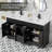 60" Double Bathroom Vanity Base Only, Sink Top Not Inlcuded-108737164