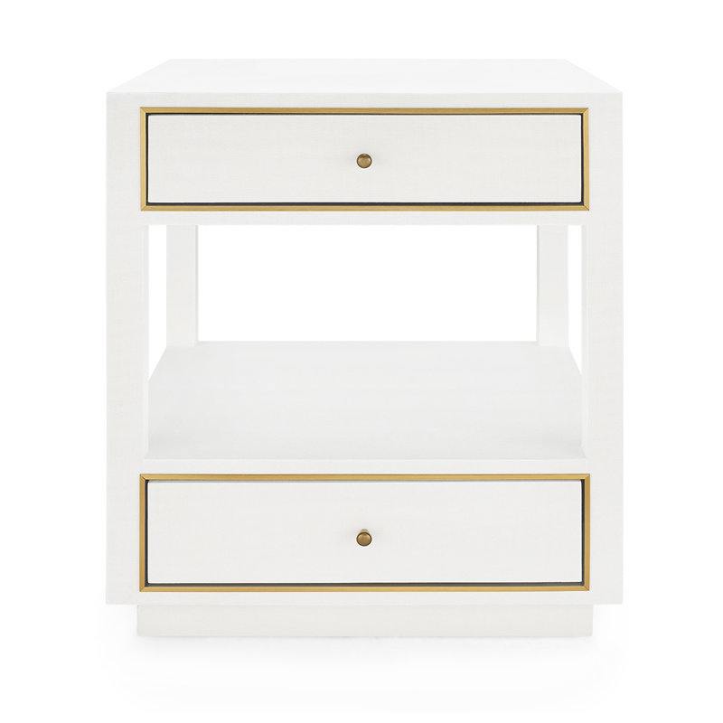 Carmen Accent Chest, White