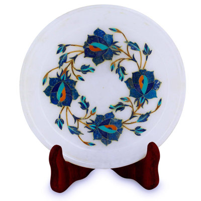 Nordin Handmade Marble Decorative Plate 1