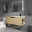 Ensemble de meuble-lavabo moderne 48 po avec lavabo et rangement optimisant l'espace-1416561938
