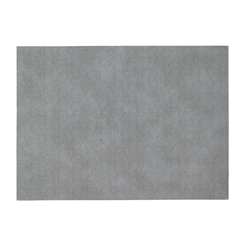 Pronto Vinyl Placemat, Gray, 13" x 18"