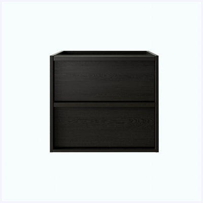 Armoire de salle de bain 24 po seulement, sans lavabo, meuble de rangement moderne pour salle de bain, base de meuble-lavabo 24 po