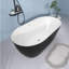 Baignoire de trempage en acrylique encastrable 29,5 po x 67 po Aukerman