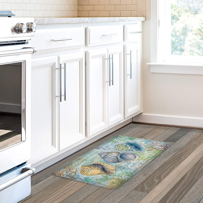 Tapis de cuisine anti-fatigue Sketchbook Shells