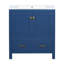 Meuble-lavabo 30 po avec lavabo simple-114704290