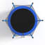 Trampoline 8 pi bleu
