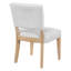 Ensemble de table de salle à manger 5 pièces avec base conçue et chaises rembourrées pour petits espaces-126628139