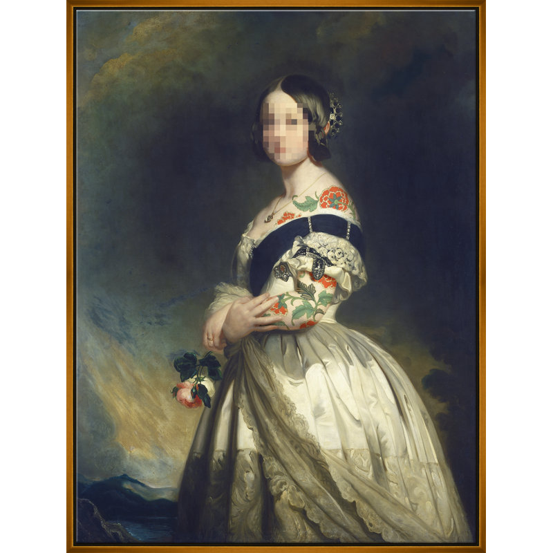 Concealed Portraits Giclee On Canvas