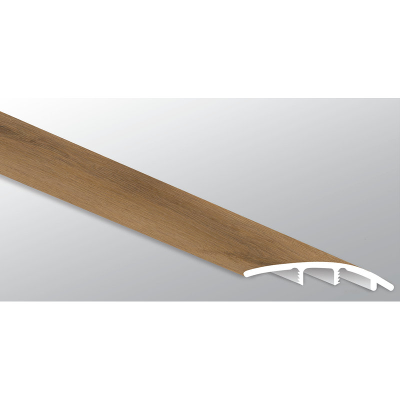 Roselake T 0,12 po. X L 94 po. X l 1,2 po. Moulure de réducteur en vinyle de luxe polyvalente, Roselake