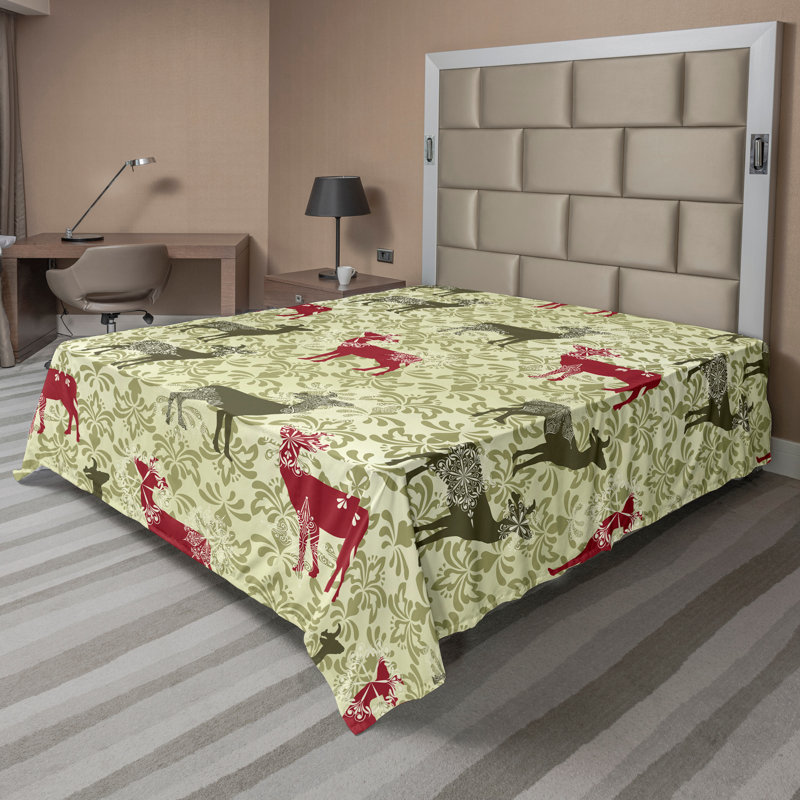 Drap-housse Ambesonne, Drap plat de taille très grand
