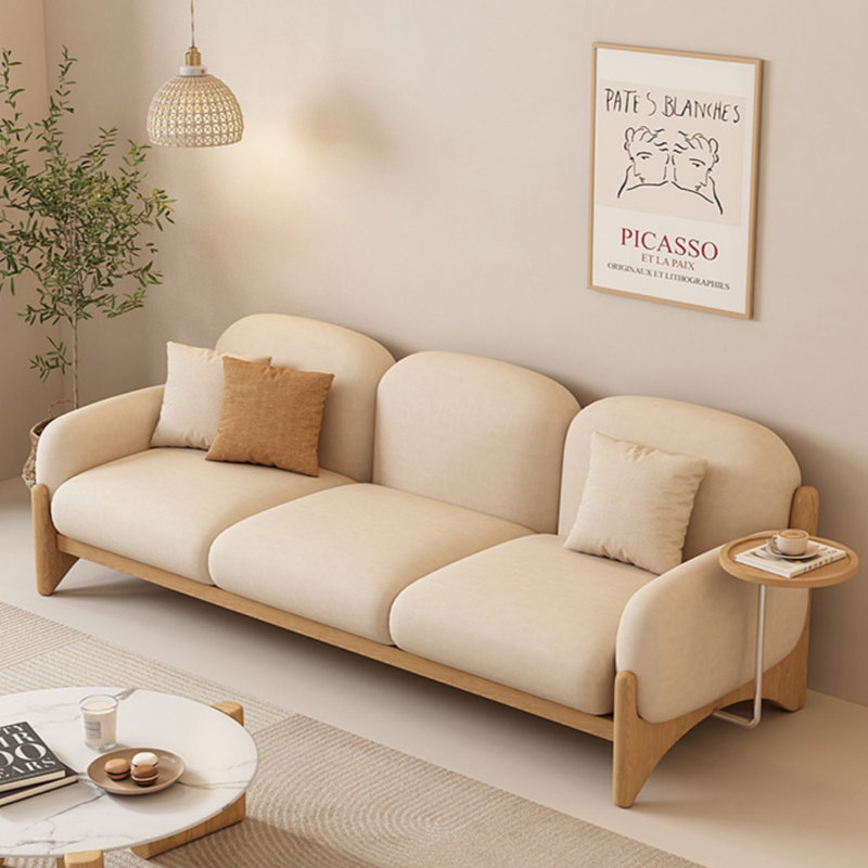 Living Room Log Straight Couch