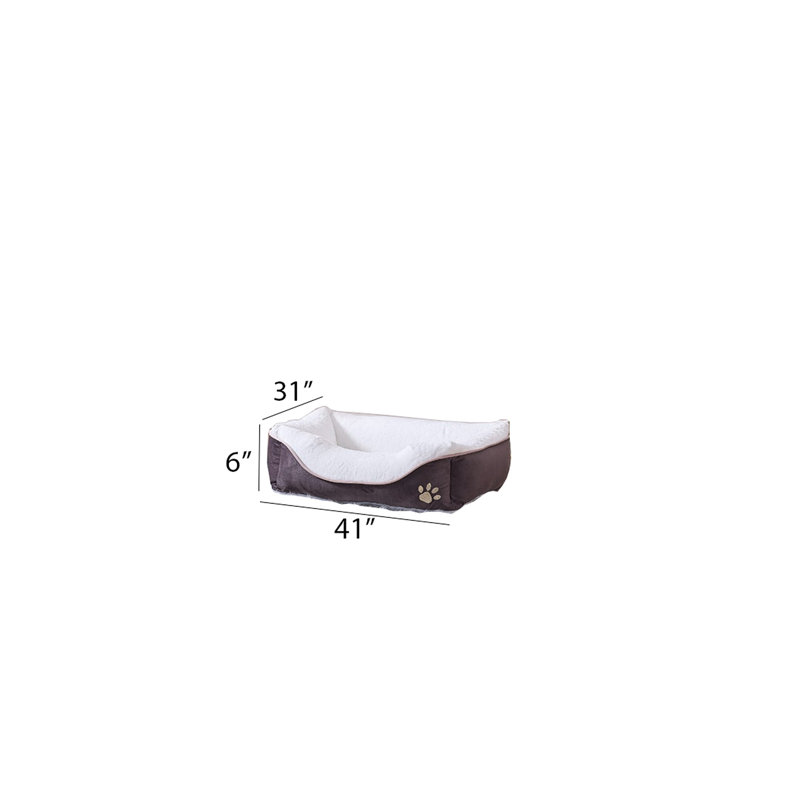 Tapis de couchage en mousse XL pour chat Big, 31 po x 41 po, anthracite, style moderne