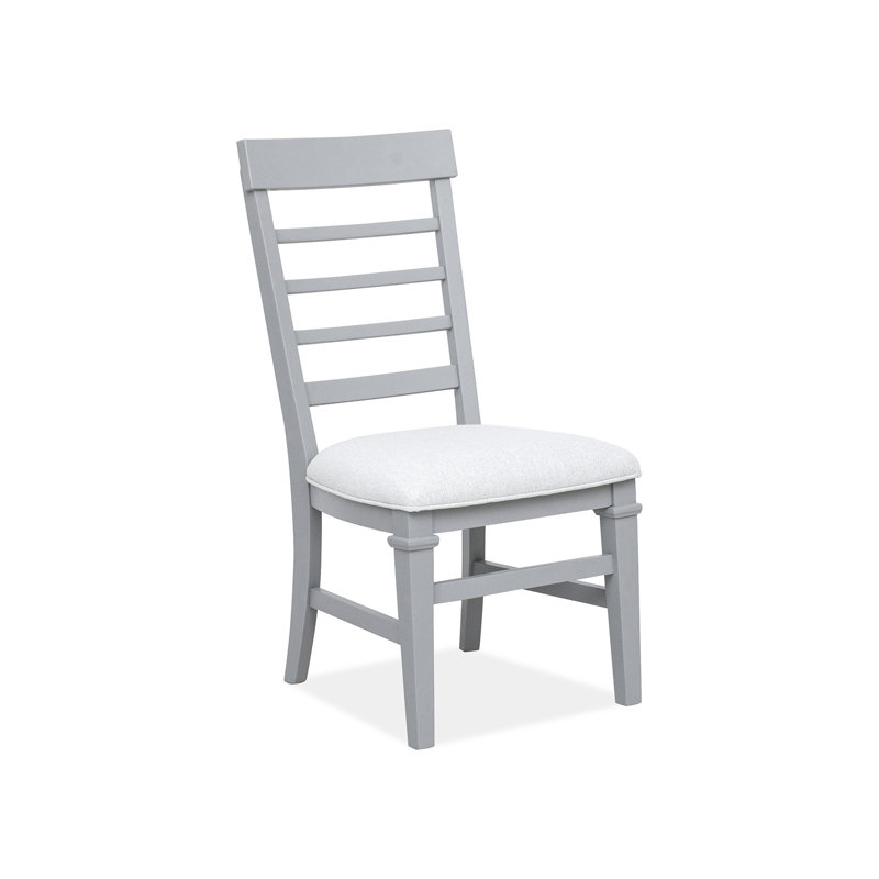 Chaise d'appoint rembourrée Monti, Gris