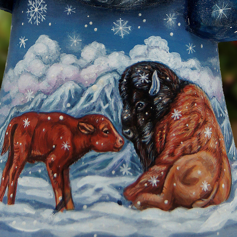 Buffalo Village Santa Figurines & Collectibles