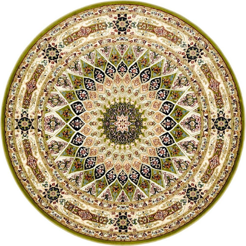 Tapis traditionnel Kelayeh couleur jardin