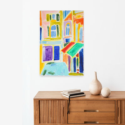 Art contemporain Bold Colorful Contemporary
