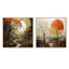 Baobab Tree Harmony I - ensemble de 2 collages floraux carrés-1947005380-1947005387