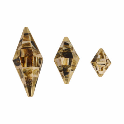 Latitude Run® 3-Pieces Allagash Horn Resin Spheres