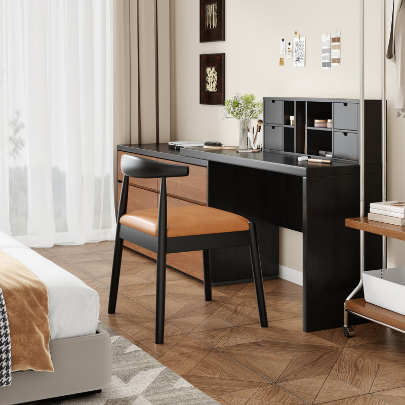 Chaise d'appoint Massasoit , Noir, noir, noir, noir, Jaune