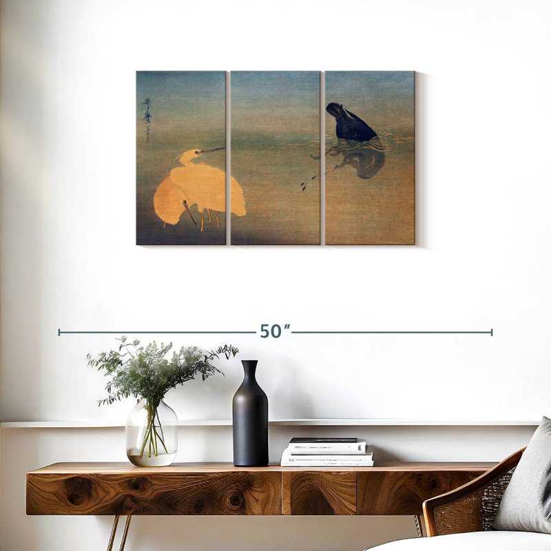 U To Shirasagi, 20" H x 33" W