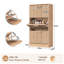 Tall Slim Shoe Storage Cabinet 24 Pair Shoe Storage Cabinet