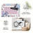 Lilac Grey Bird Floral carpet-easy to clean, machine-washable, soft and comfortable; suitable for door mats, kitchens, living rooms, bedrooms, corridors, and laundry areas. Easy to clean, durable carpet for home decoration.-1240314189