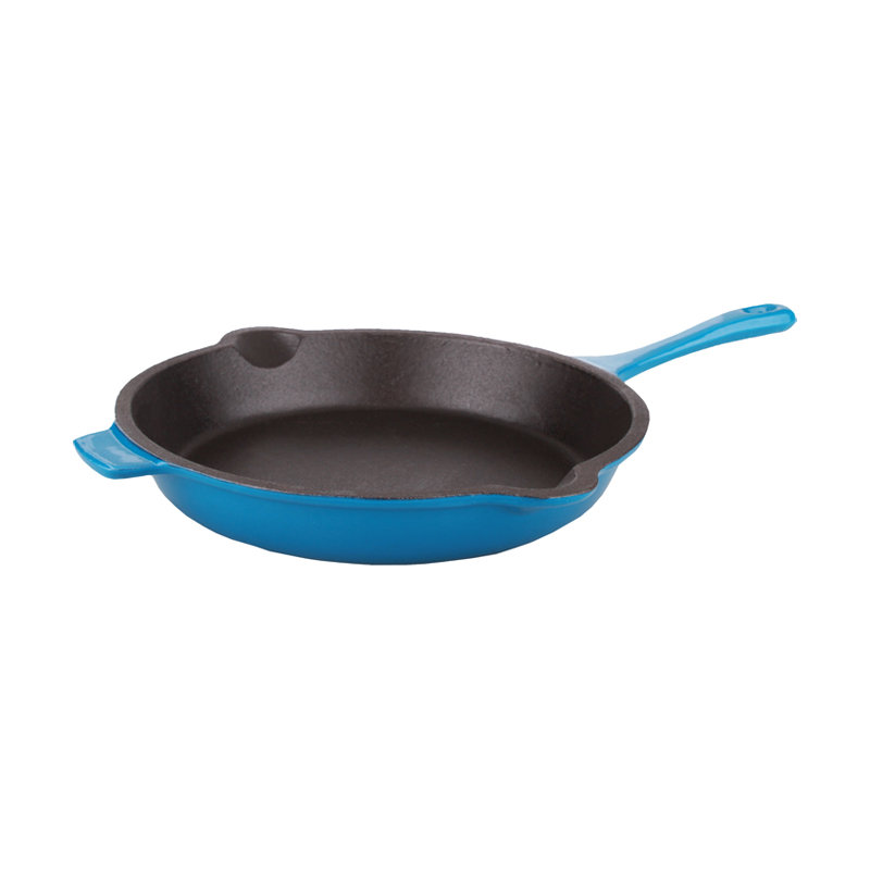 Poêle à frire antiadhésive en aluminium Manitoba, Bleu