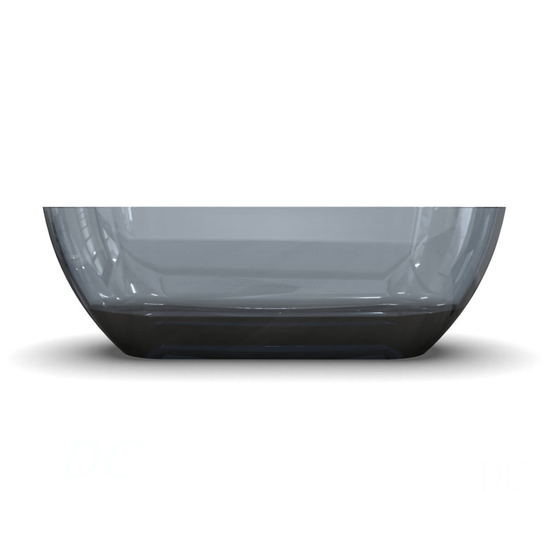 Baignoire de trempage autoportante 68,9 pouces