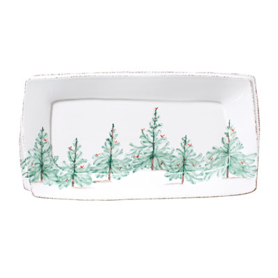 Melamine Lastra Holiday Melamine Platter