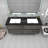 Smariti 60" Wall-Mounted Double Bathroom Vanity Set-1193115143