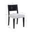 Aniek Alistair Upholstered Black Dining Chair