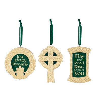 0.24'' Ceramic Hanging Figurine Ornament