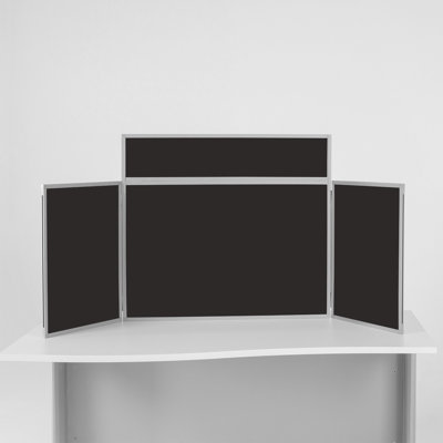 Free-Standing Reversible Bulletin Board 80cm H x 180cm W