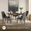 Jameila Extendable Solid Wood Base Dining Table