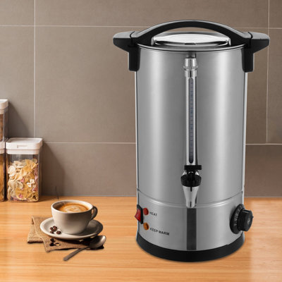 Urne à café en acier inoxydable 130 tasses et distributeur de boissons chaudes 130 tasses